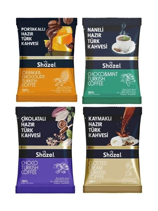 Shazel Кофе растворимый со вкусом мяты и шоколада NANELI 300 грамм, 3 шт, фото 7