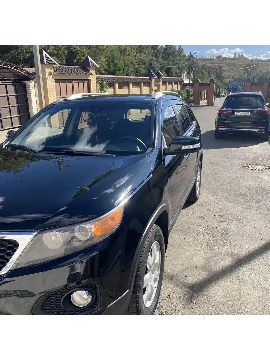 2Д Дефлекторы Kia Sorento 2 Киа Соренто 2