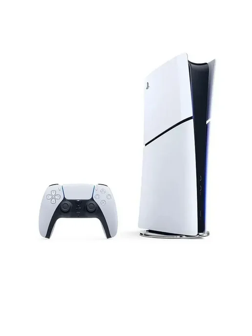 SONY Игровая приставка Ps5 Slim 1 джойстик с дисководом, без дисковода, фото 3