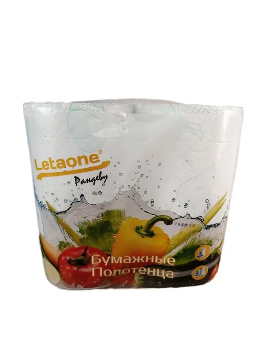 Полотенца бумажные Letaone 2 рулона, 2 слоя 250х220 мм, 250x220 мм, фото 2