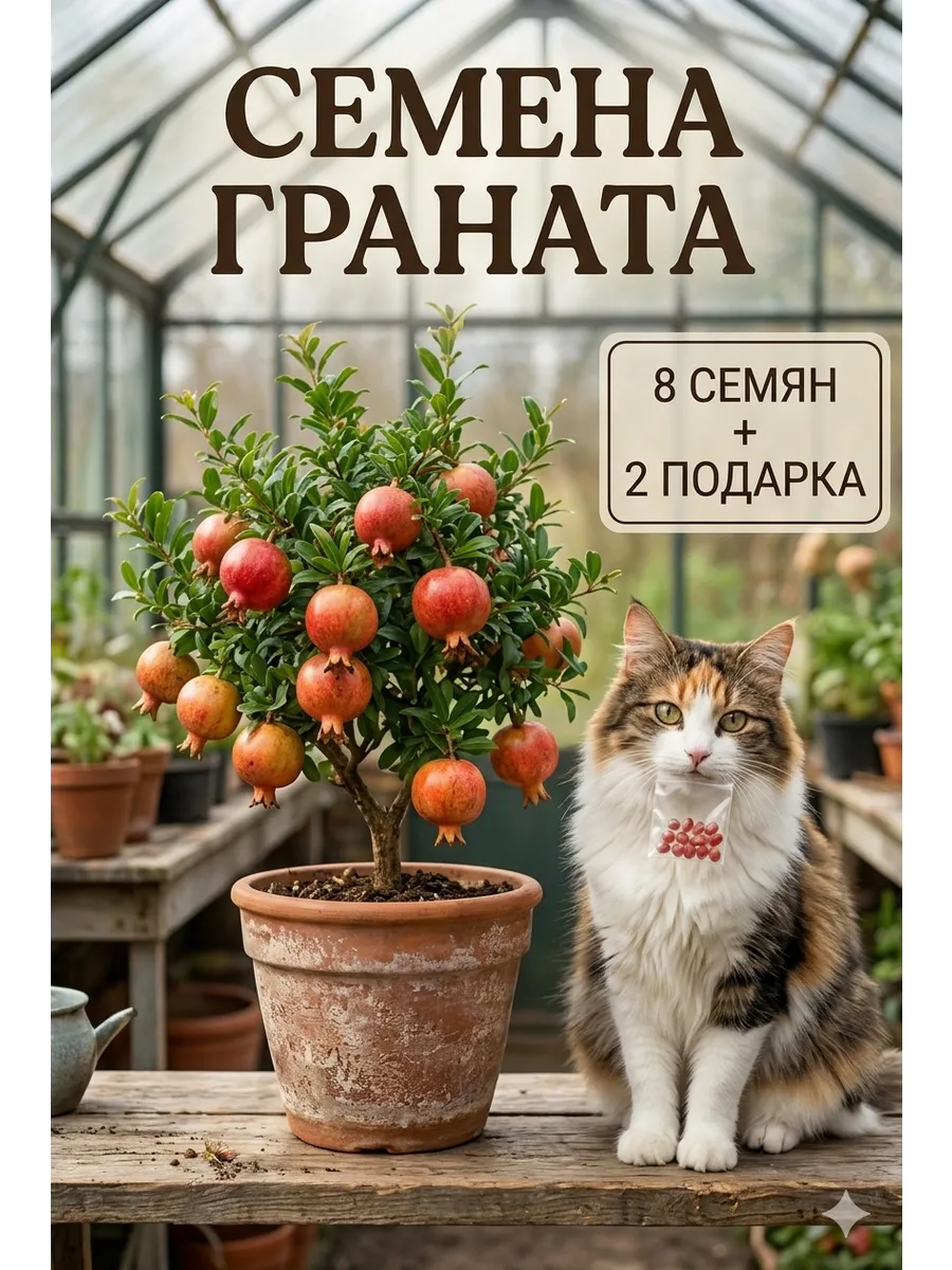 Семена Граната 8 шт