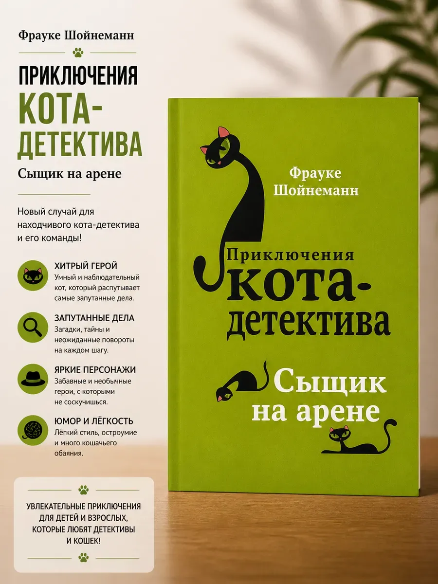 Приключения кота-детектива: Сыщик на арене