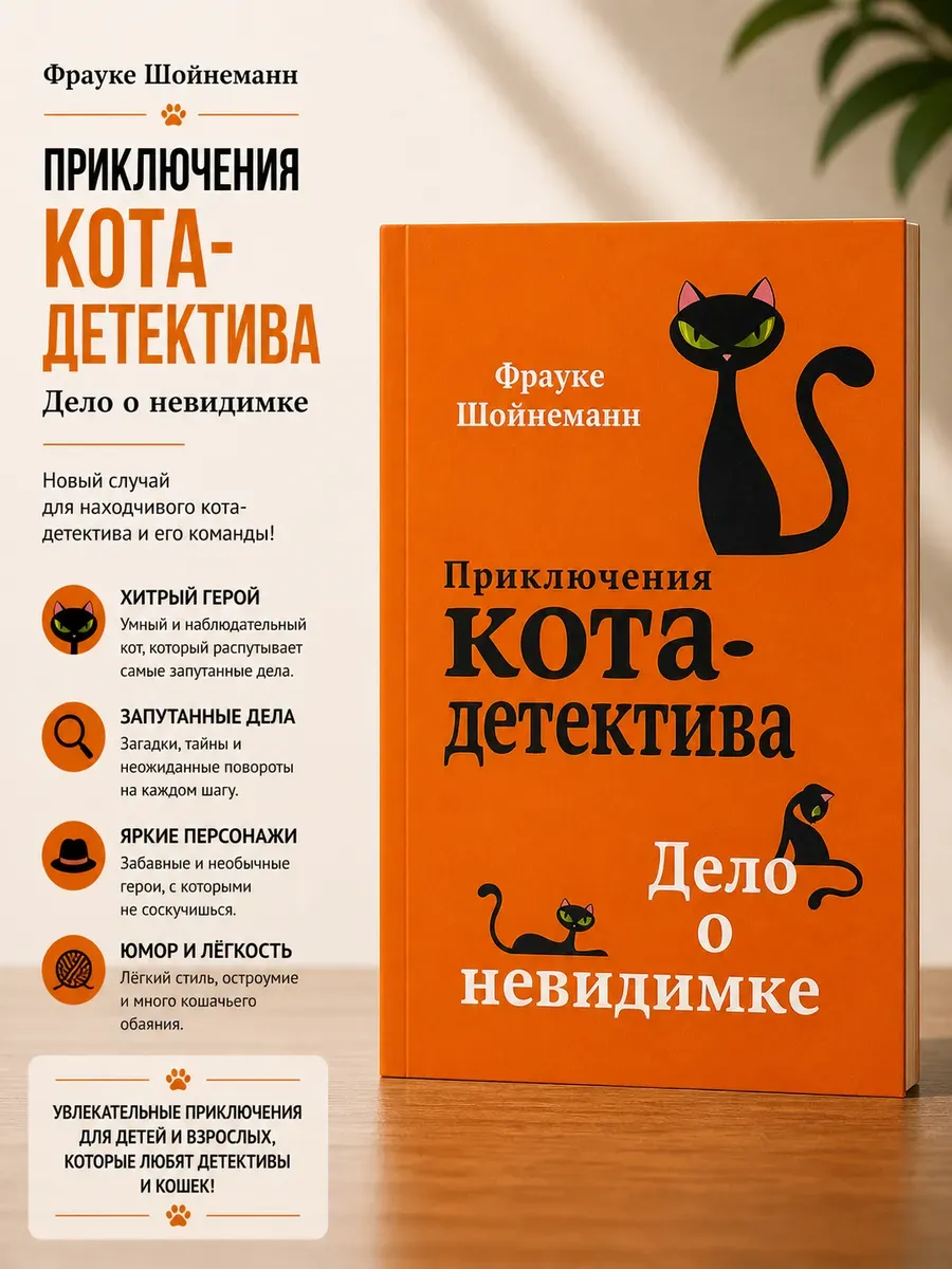 Приключения кота-детектива: Дело о невидимке