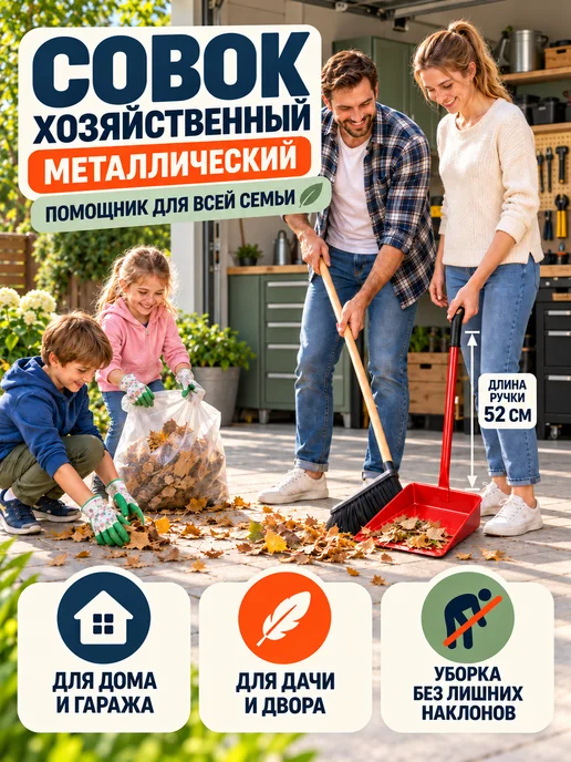 МонСтрой Совок для мусора, вариант, фото 4