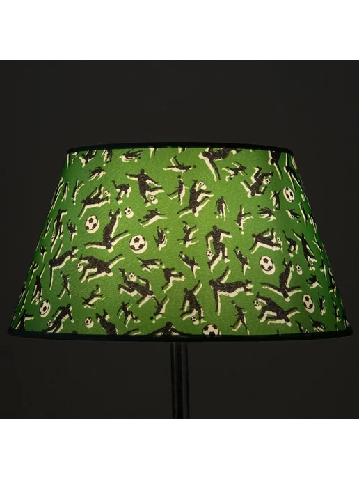 BayerLux Абажур для лампы, торшера «Футбол», Е27, 38×38×21 см, 38x38x21 см, фото 7