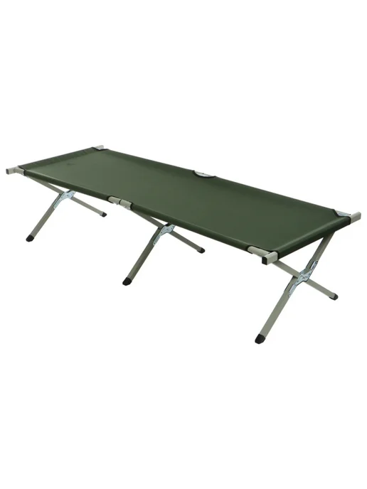 SOLNARIS Складная раскладушка 184x59x40 см, зелёная, до 120 кг, 184x59x40 см, 120 кг, фото 6