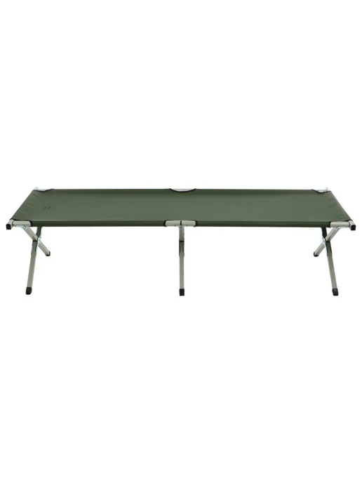 SOLNARIS Складная раскладушка 184x59x40 см, зелёная, до 120 кг, 184x59x40 см, 120 кг, фото 8