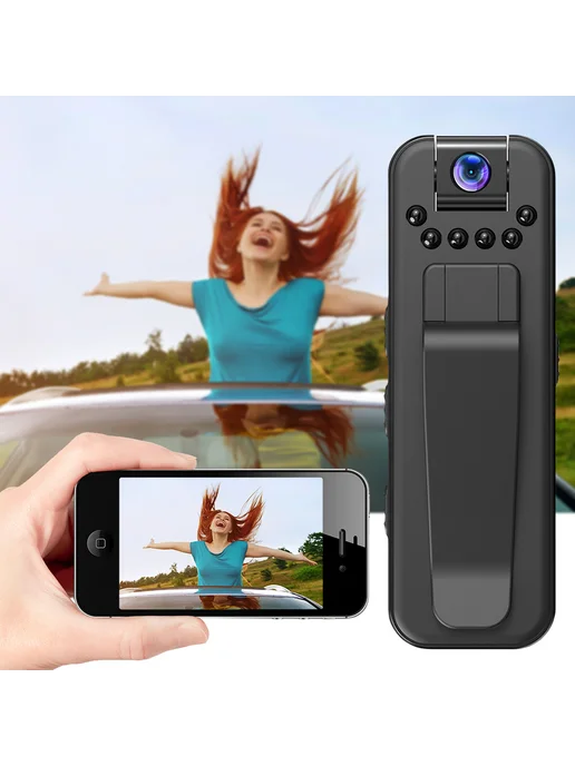 Mini камера HD 1080P с ИК ночным видением, без WiFi, вариант, фото 2