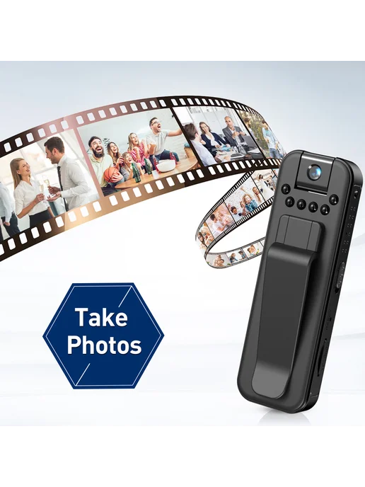 Mini камера HD 1080P с ИК ночным видением, без WiFi, вариант, фото 5