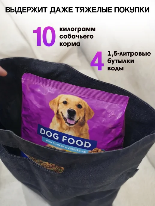 ALEX RZHENEV Сумка шоппер пакет тканевая, вариант, фото 3