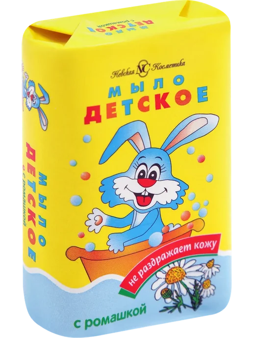 Мыло туалетное детское НЕВСКАЯ КОСМЕТИКА Детское с ромашкой, вариант, фото 3