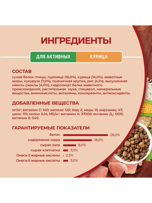 Сухой корм purina One Активных для собак, взрослые, мелкие, 0,6 кг, фото 6