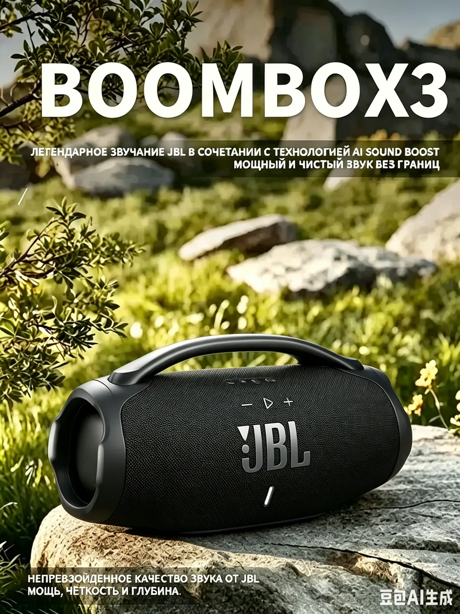 JBL Колонка портативная BOOMBOX 3 (оригинал)