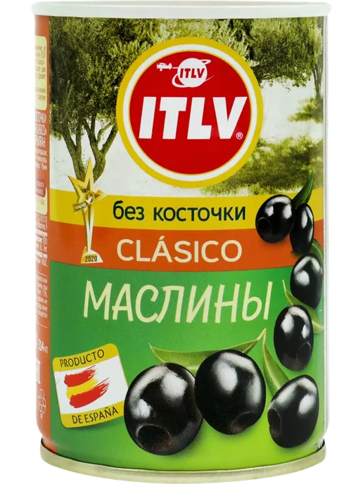 Маслины без косточки ITLV Clasico, 314мл, 314 мл, фото 3