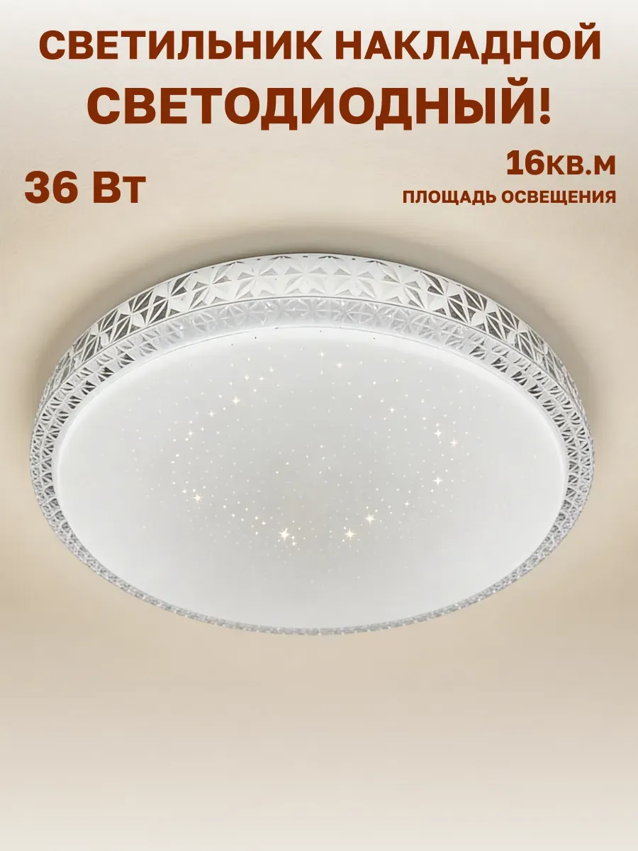 Светильник потолочный светодиодный круглый