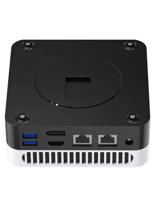 CHUWI Неттоп LarkBox X (Core i3-1220P 8 256 Win11Pro), черный, фото 3