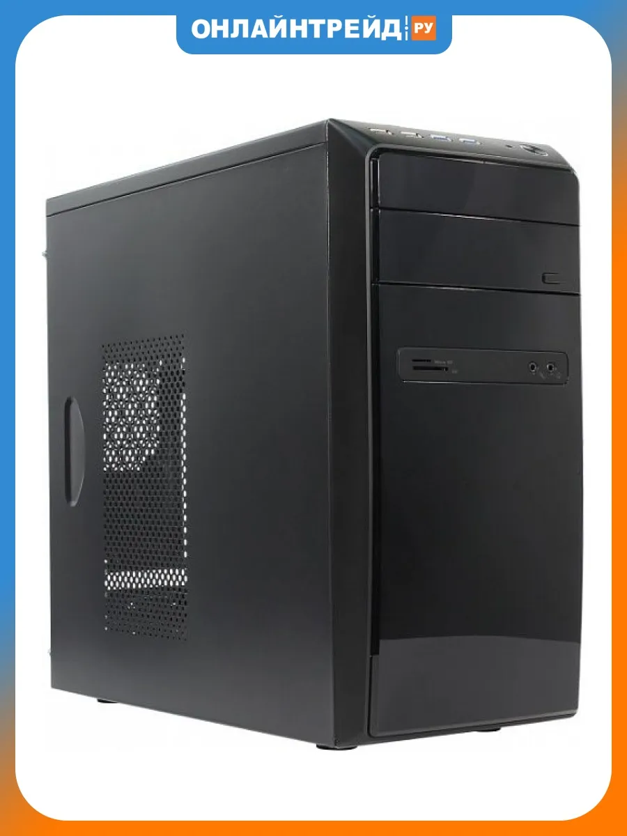 Корпус ES726BK black mATX 450 Вт