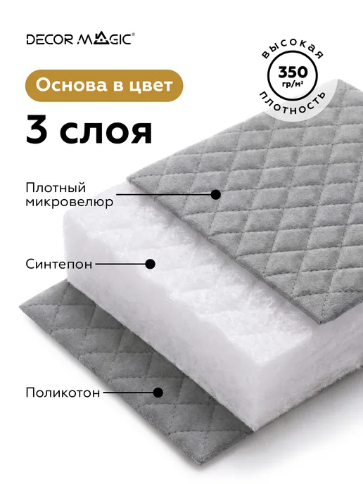 DECOR MAGIC Покрывало на кровать 120х200 см MINI DIAMOND SMOKE, 120x200 см, фото 5
