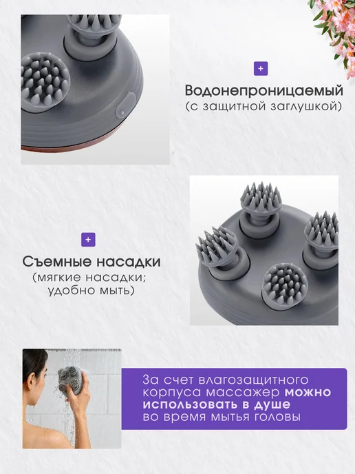 Массажер MILENI электрический для лица и шеи, белый, фото 2