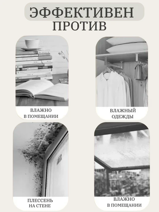 осушитель воздуха для квартиры влагоуловитель для дома, вариант, фото 3