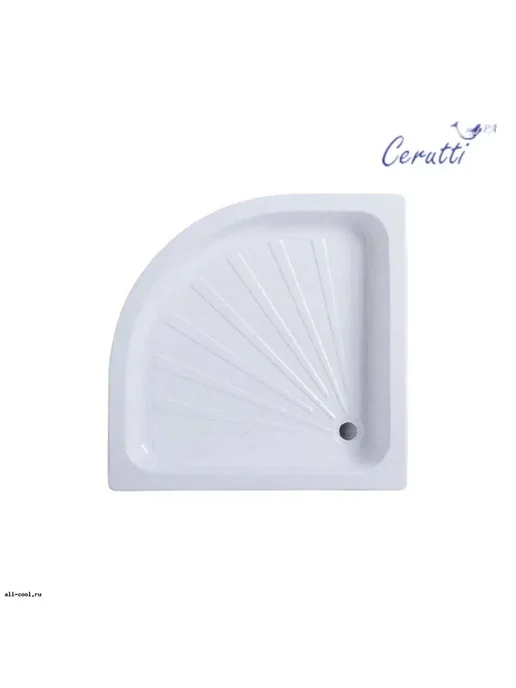 Cerutti spa Поддон для душа Ceruttispa R100, белый, фото 3