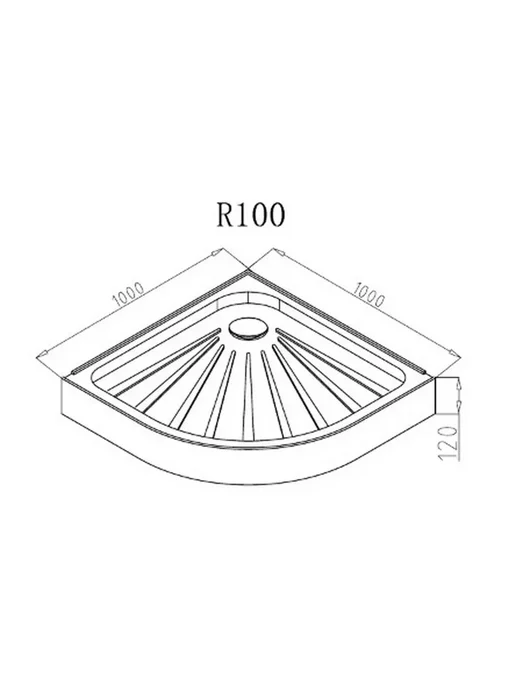 Cerutti spa Поддон для душа Ceruttispa R100, белый, фото 5