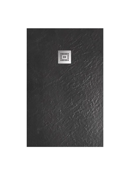 BelBagno Поддон для душа TRAY-MR-UNO-AH-120 80-35-NERO-CR, черный, фото 3