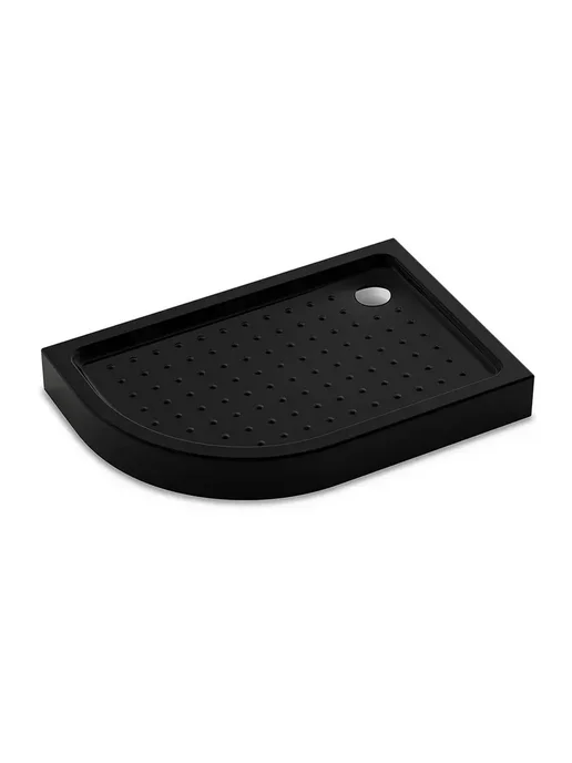 Veconi Поддон для душа Tezeo TZ-55RB 100x80x15 черный, 120x90x15, фото 3