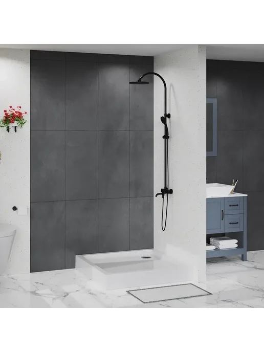 BelBagno Поддон для душа TRAY-BB-A-100-15-W, белый, фото 6