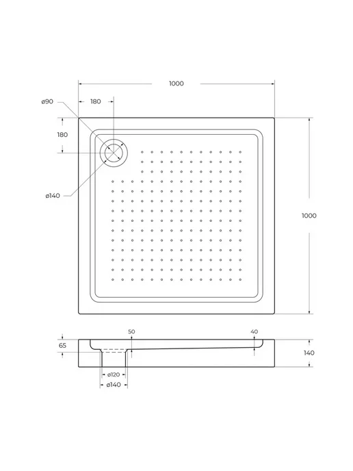 BelBagno Поддон для душа TRAY-BB-A-100-15-W, белый, фото 7