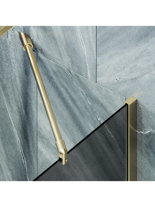 MAYBAH GLASS Шторка на ванну MaybahGlass MGV-78-3ш, желтый, фото 5