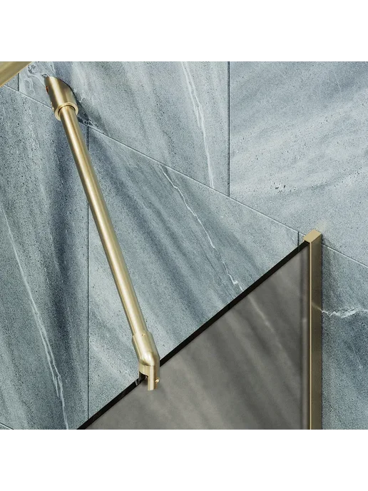 MAYBAH GLASS Шторка на ванну MaybahGlass MGV-148-3у, желтый, фото 5