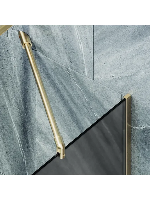 MAYBAH GLASS Шторка на ванну MaybahGlass MGV-141-3у, желтый, фото 5