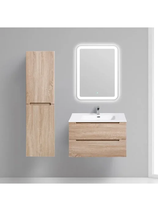 BelBagno Шкаф-пенал Etna 40x150 ETNA-1500-2A-SC-WO-P-L левый, 40x150, фото 4