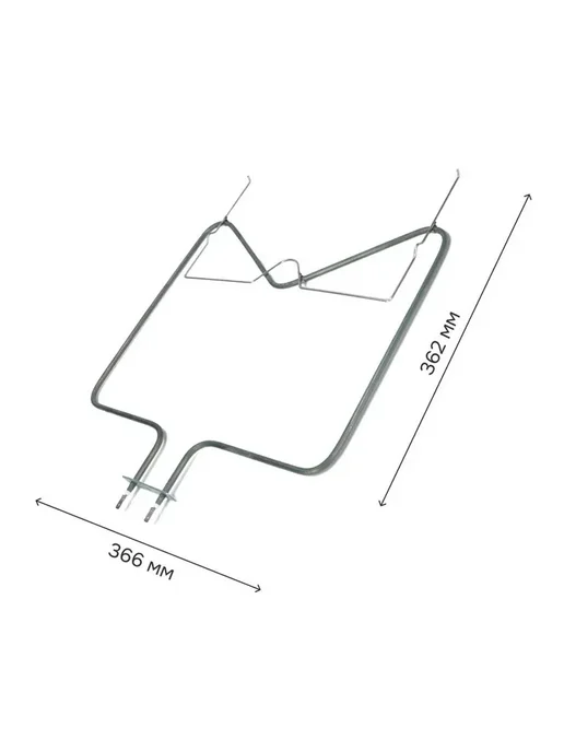 Carl Clauss ТЭН нижний духового шкафа Indesit 1150W WA168, 1150 Вт, фото 4
