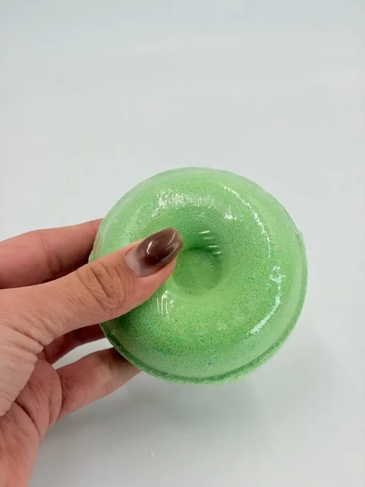 БЖ88 Бомбочка для ванны с ароматом киви, зеленый, фото 8