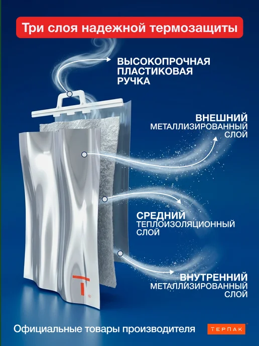 Termopack Термопакет Мини t°, 6 л, 32х35 см, 6 л, фото 3