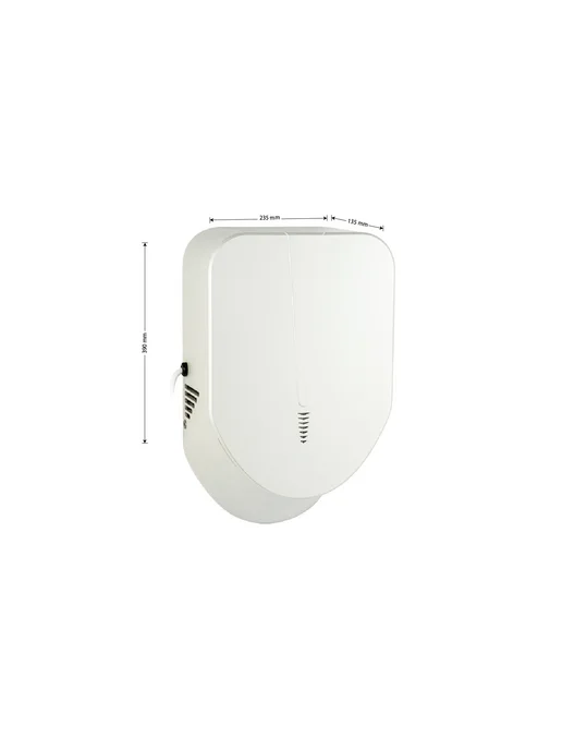 Gfmark Сушилка для рук, модель V-винблейд - ОВАЛ, 1500Вт, корпус, 1500 Вт, фото 5