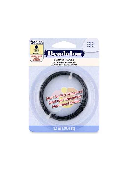 Beadalon Проволока, 0.511мм, чёрная, 12 метров, 12 м