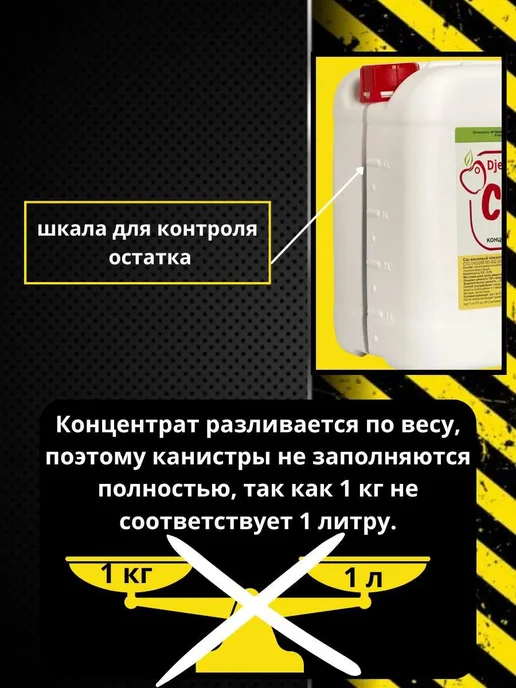 Djemka Морс концентрированный брусничный 5 кг, 5 кг, фото 3