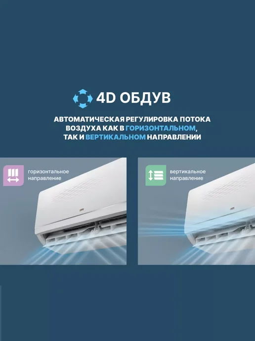 Centek Сплит-система кондиционер инвертор до 50 м2 для дома, белый, фото 8