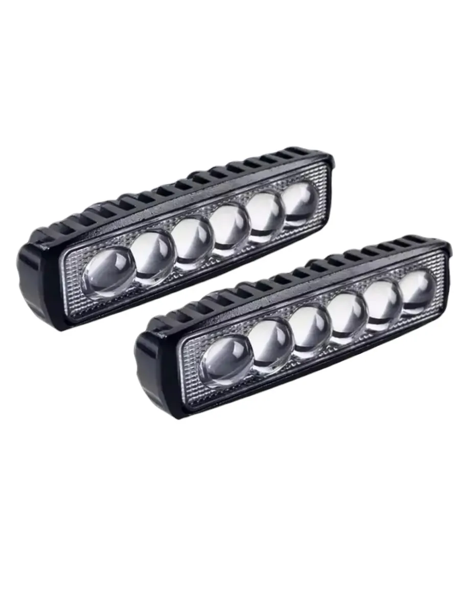 Светодиодная фара с линзой 4D 18W 12-24В 2ШТ