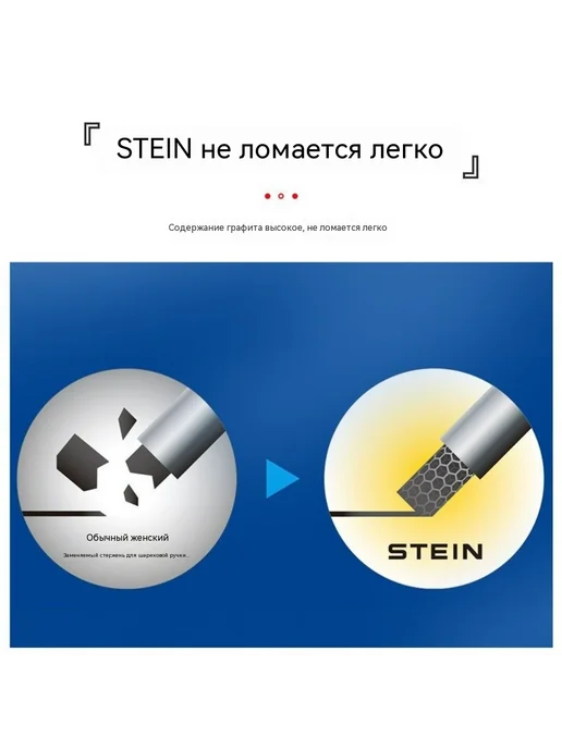 Pentel 12 грифелей для механического карандаша, зеленый, фото 4