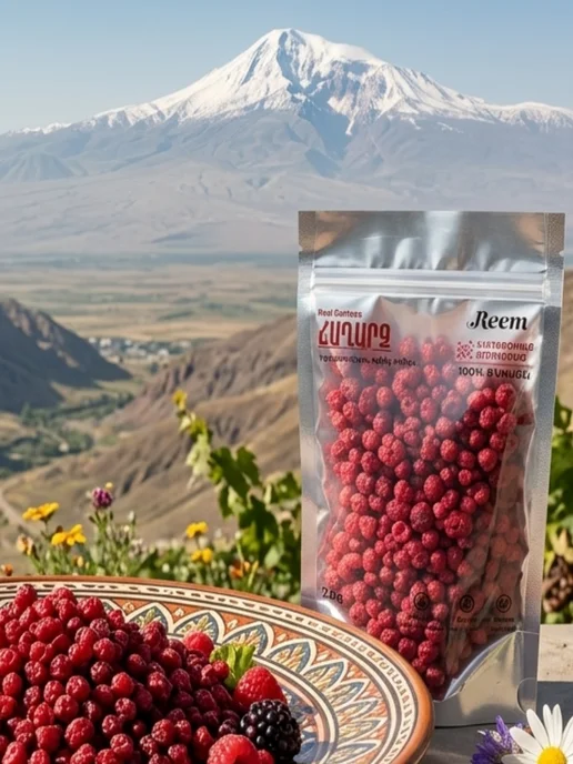 Honey.am Сублимированная клубника 20г, 20 г, фото 2
