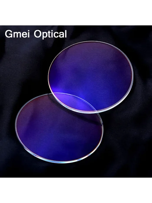 Gmei Optical Линзы Анти-Синий Луч 1.61 для коррекции зрения, синий, фото 4