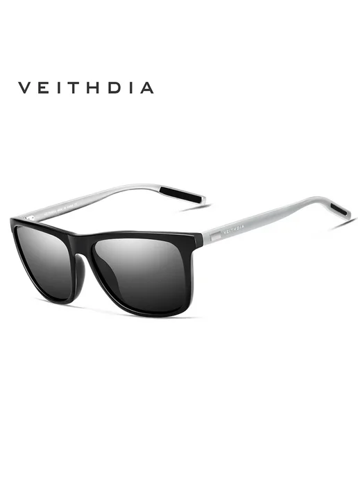 Солнцезащитные очки VEITHDIA серые линзы, серый