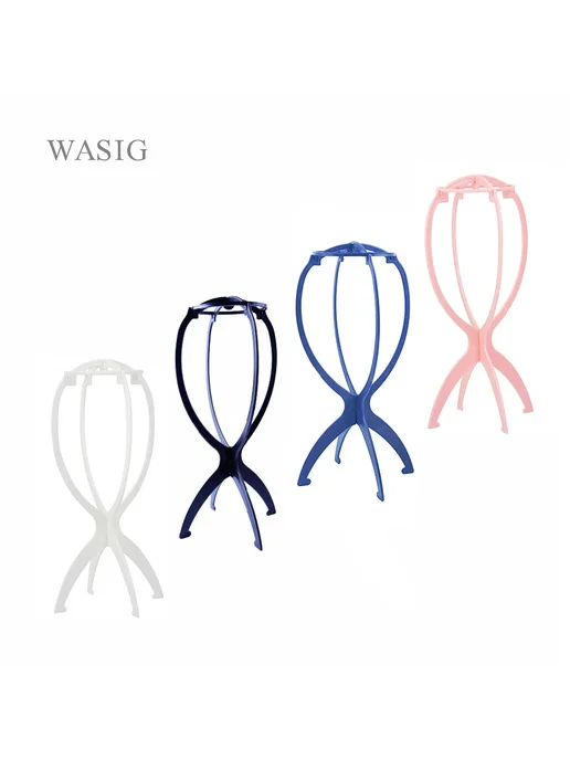 WASIG Стойка для париков Black, черный