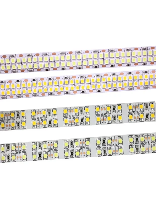 taslauk Светодиодная лента 5м, теплый белый, 24V, 5 м