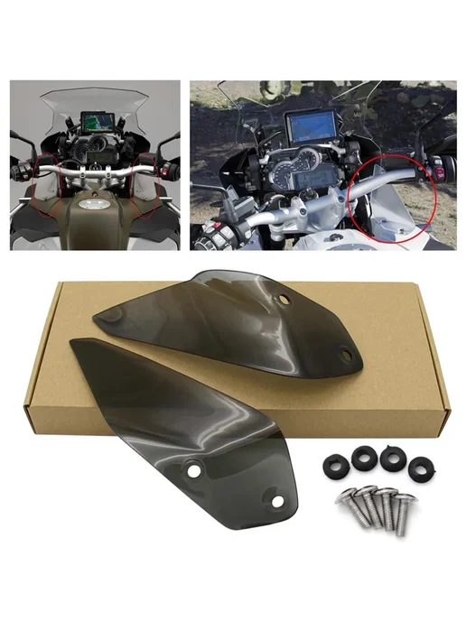 Otilli Дефлектор ветрового стекла для BMW R1200GS R1250GS Adventure, белый, фото 2