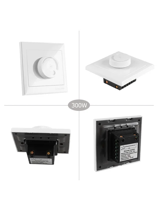 coolo LED диммер настенный 300W, 300 Вт, фото 3